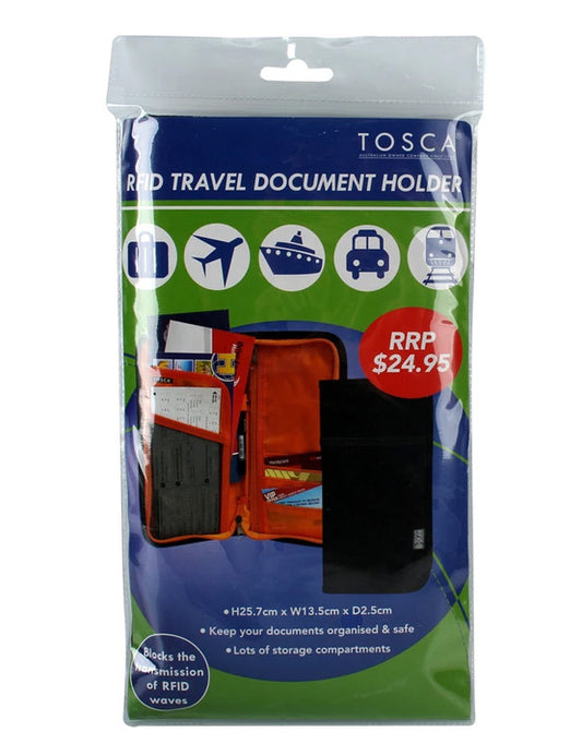 Tosca RFID Travel Document Holder