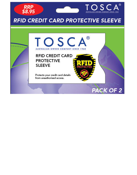 Tosca RFID Credit Card Protective Sleeve