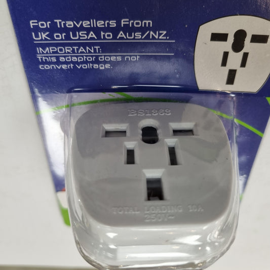 Tosca US or UK to Aus/NZ Travel Adaptor