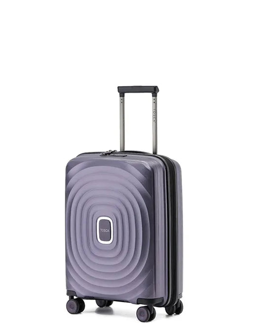 ECLIPSE 20″ CARRY ON PURPLE TROLLEY CASE
