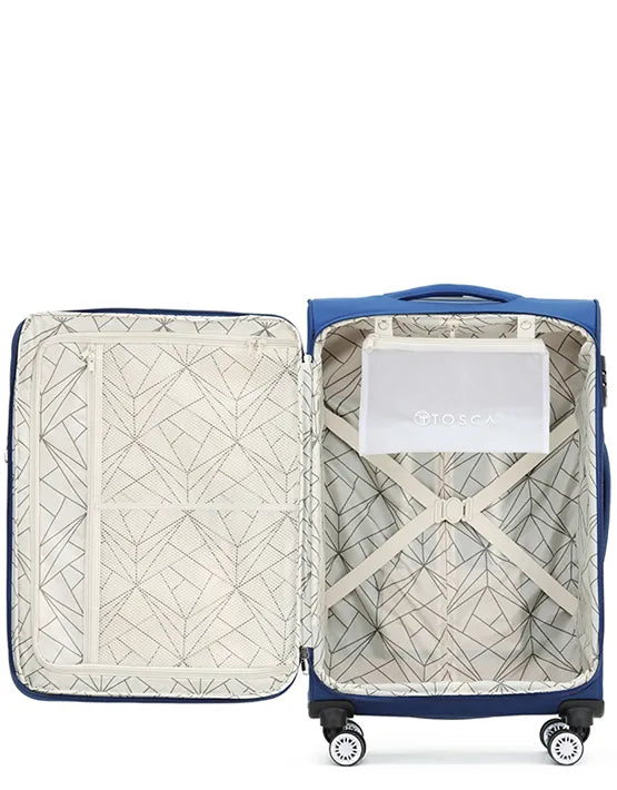 Tosca Transporter 20" carry on trolley case Navy