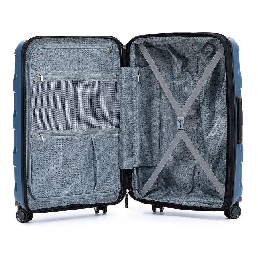 COMET 20" STORM BLUE CARRYON TROLLEY CASE