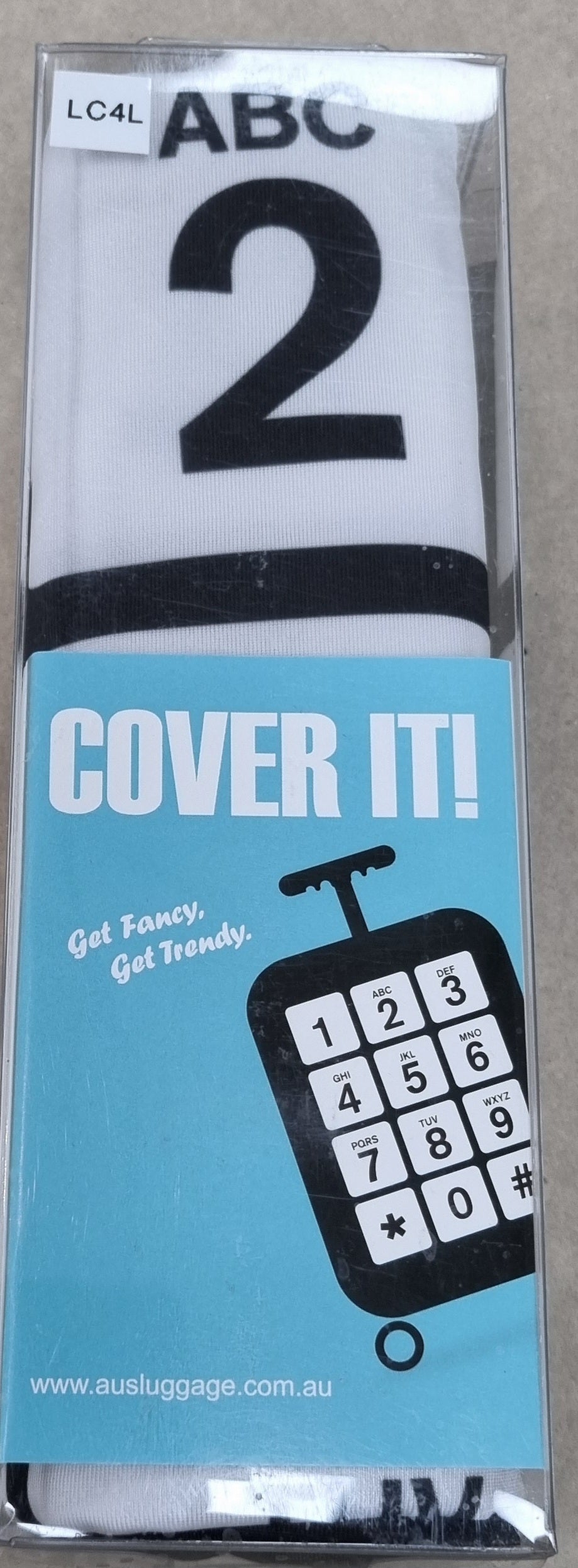 Cover It! Large Suitcase Cover - Phone design