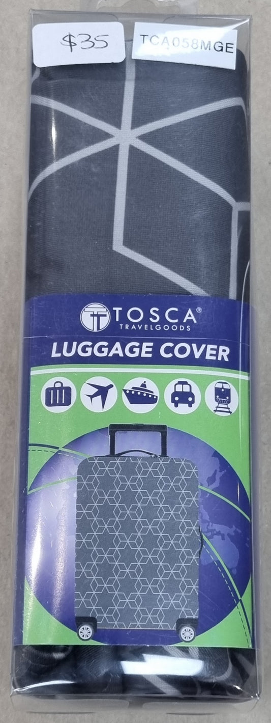 Cover It! Medium Suitcase Cover - geometric design